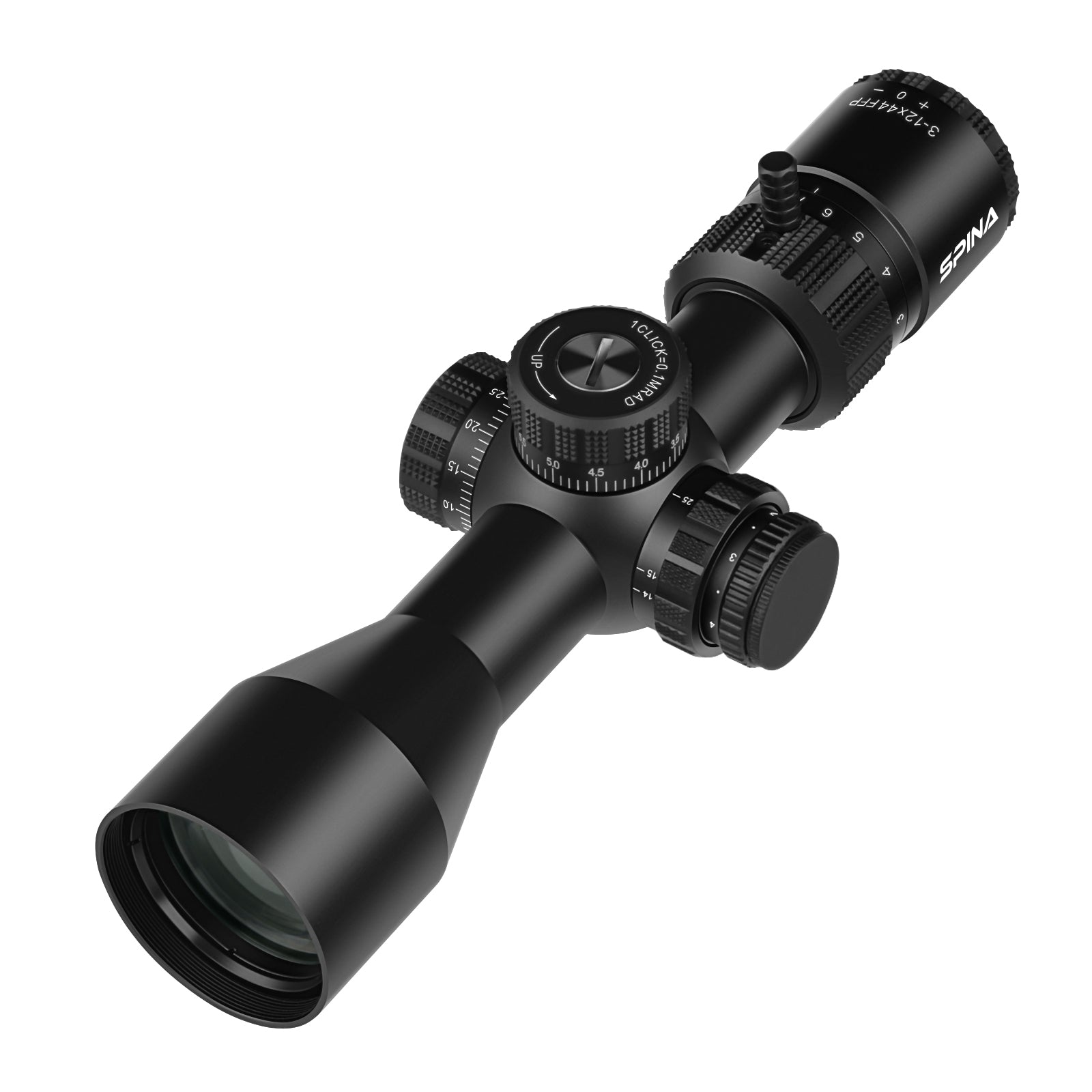 Wolfchase CV 3-12x44 FFP -  MRAD Reticle, Illuminated Reticle