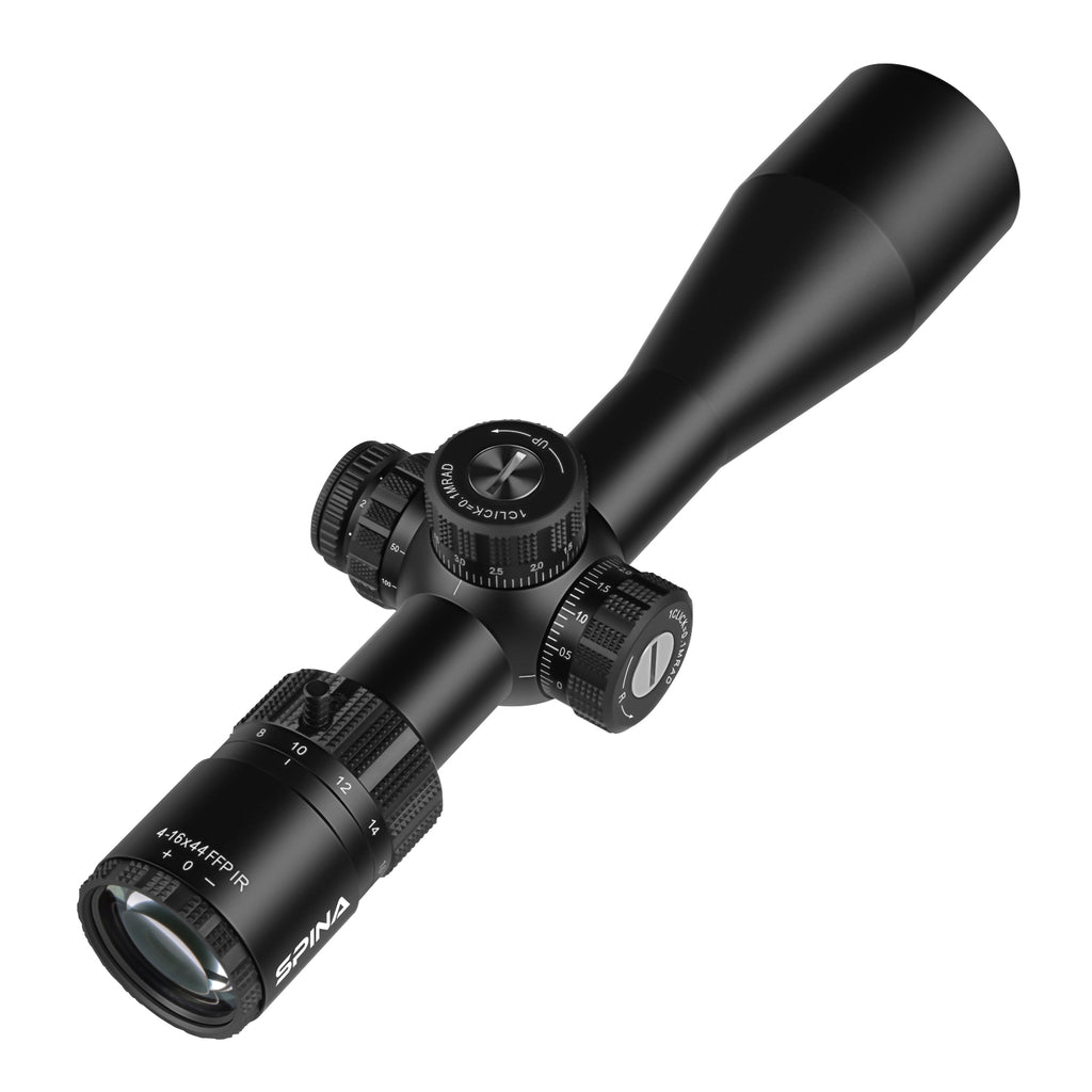 Wolfchase CV 4-16×44 FFP – MRAD Reticle, Illuminated Reticle