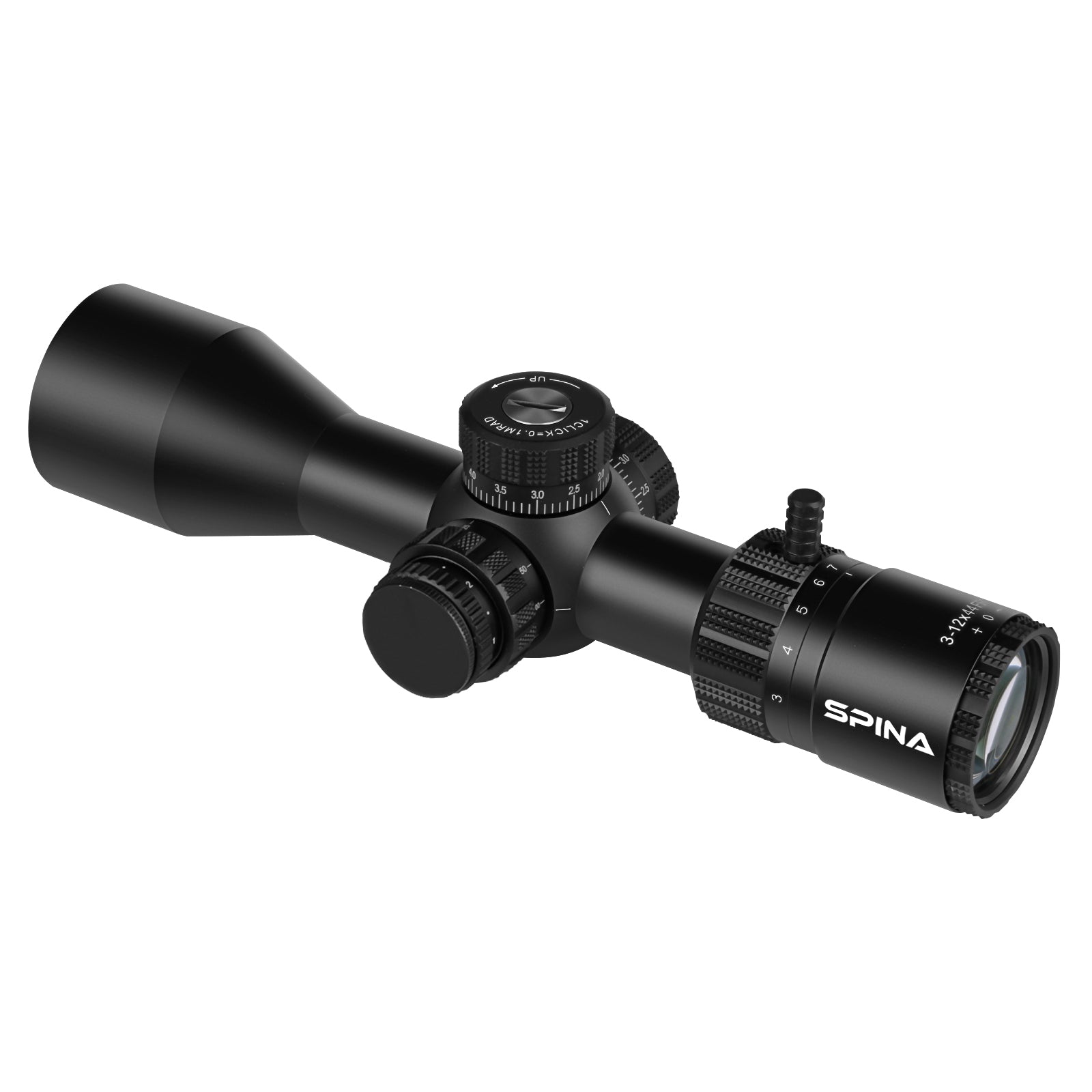 Wolfchase CV 3-12x44 FFP -  MRAD Reticle, Illuminated Reticle