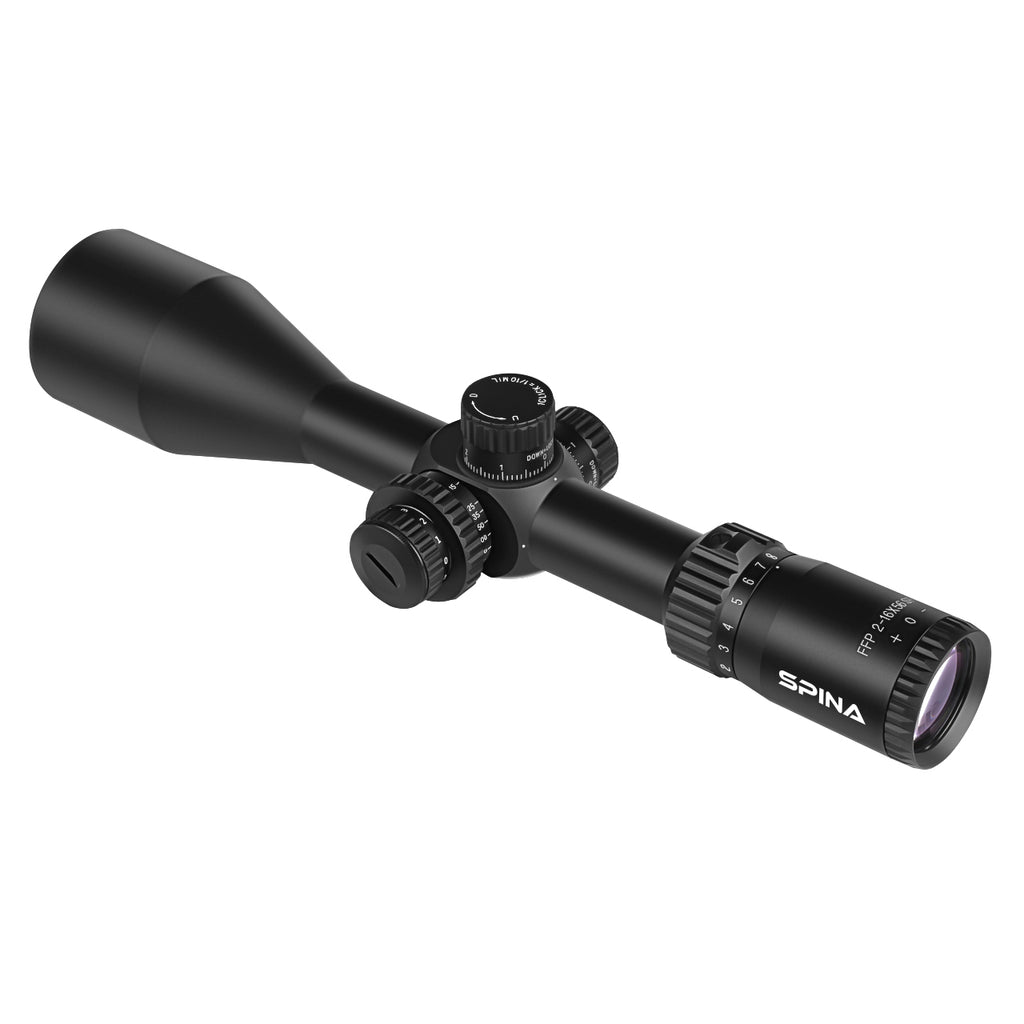 FalconPoint 2-16x56 FFP - 30mm Tube, MRAD Reticle,11 Levels Illunimation