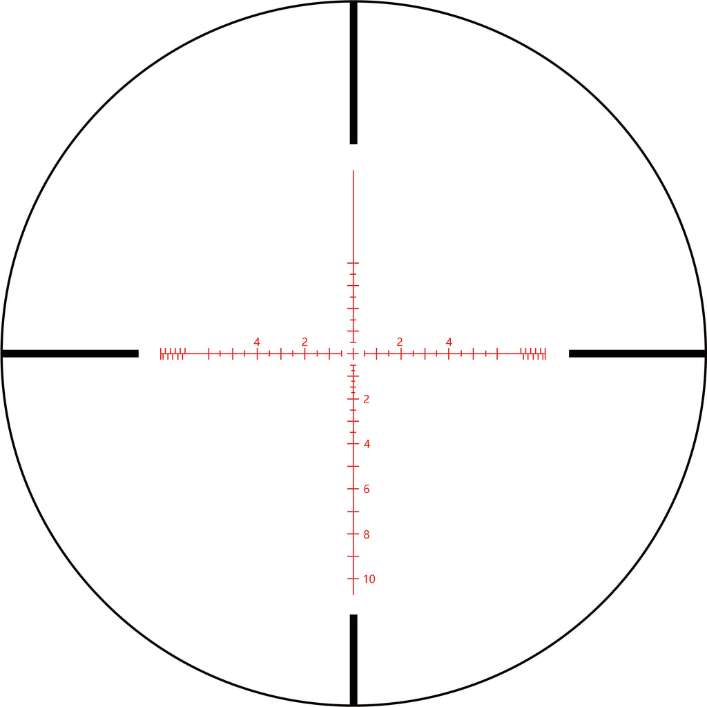 FalconPoint 2-16x56 FFP - 30mm Tube, MRAD Reticle,11 Levels Illunimation