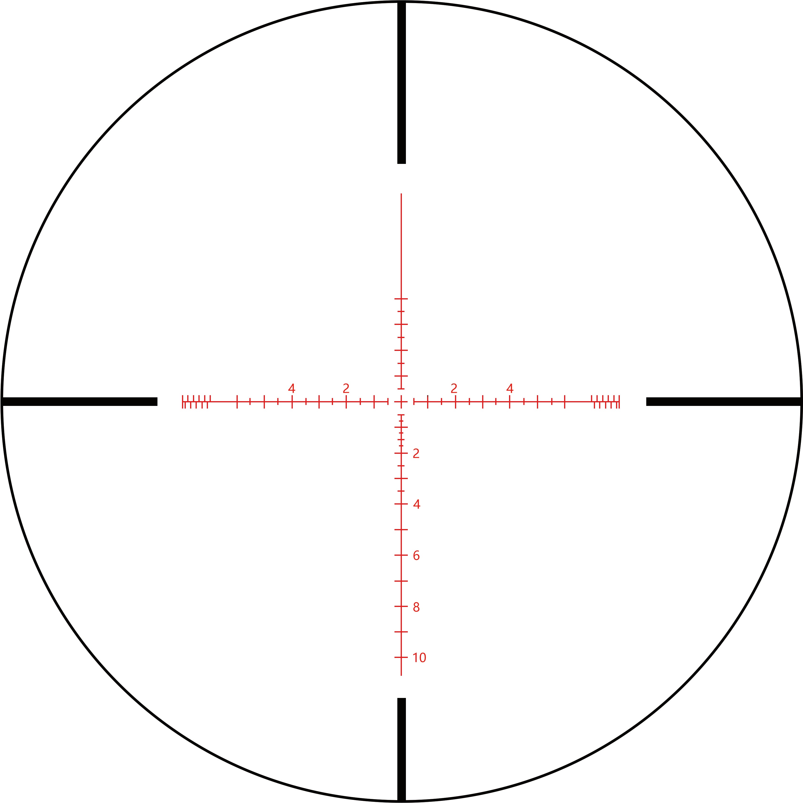 FalconPoint 2-16x56 FFP - 30mm Tube, MRAD Reticle,11 Levels Illunimation