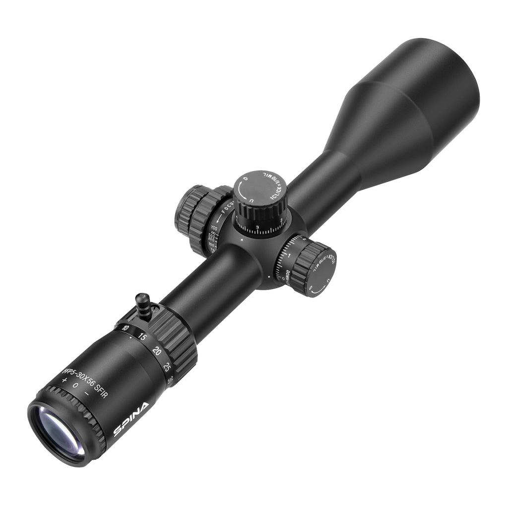 FalconPoint 5-30x56 FFP - 30mm Tube, MRAD Reticle,11 Levels Illunimation