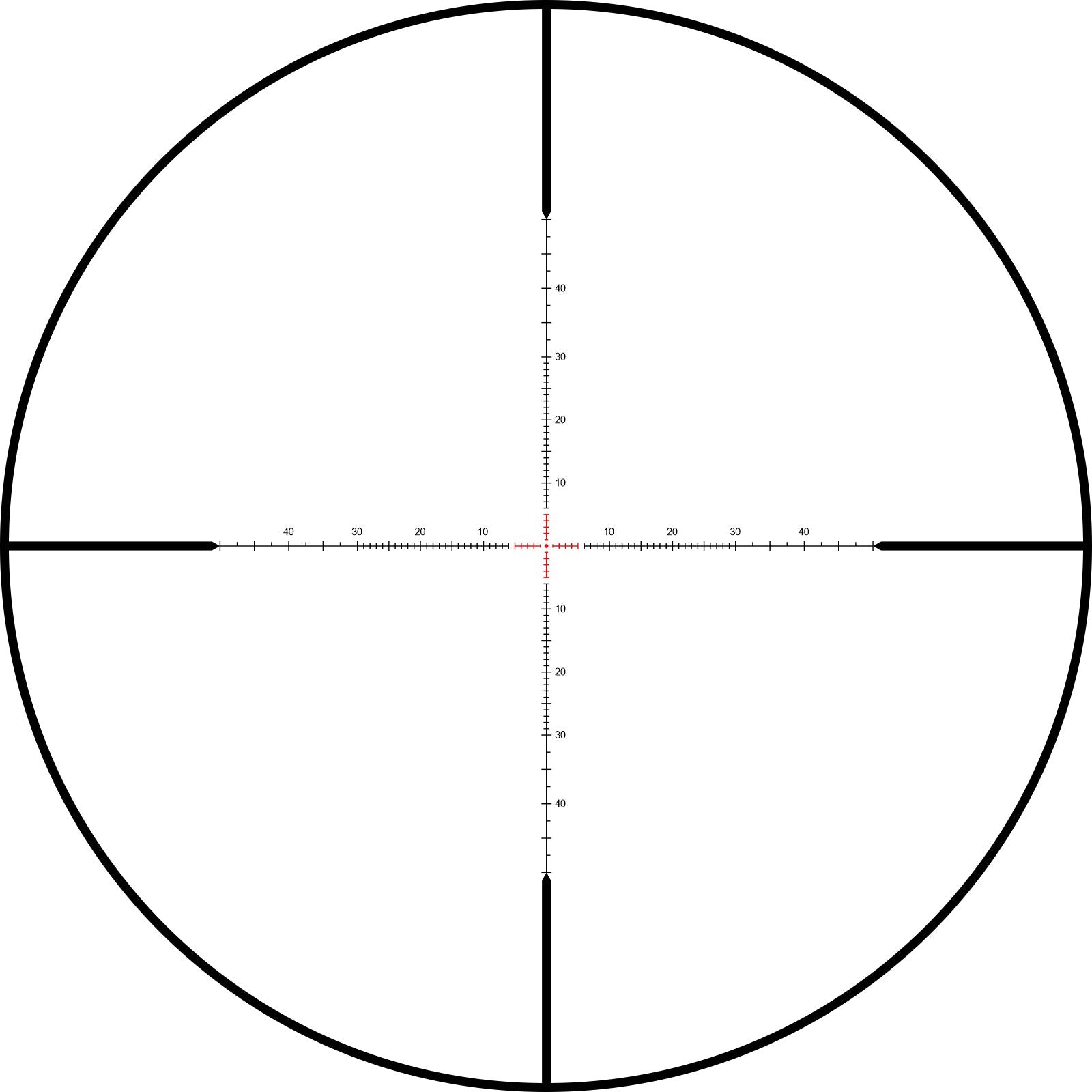 FalconPoint 5-30x56 FFP - 30mm Tube, MRAD Reticle,11 Levels Illunimation