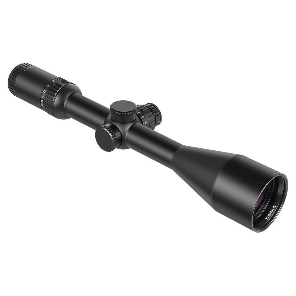 ApexFin.1 3-18x56 WA IR SFP- 30mm Tube, IPX7, MOA Reticle, For Hunt