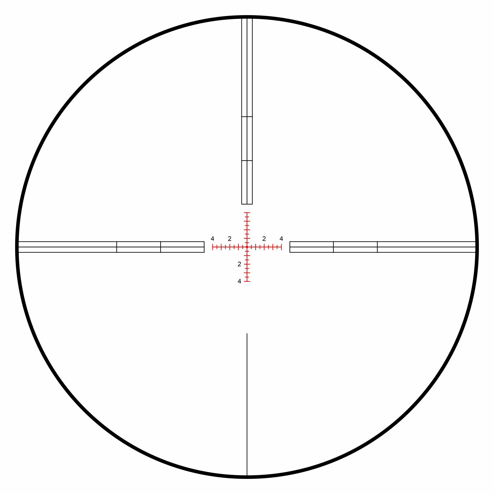 VoidRax 4-40×56 FFP- 34mm Tube, IPX7, MOA Reticle